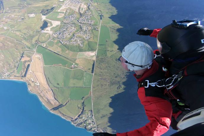 Skydiving in New Zealand